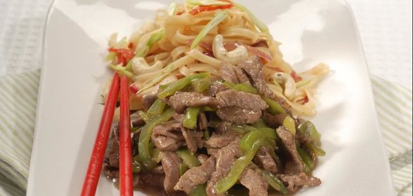 Говядина в устричном соусе