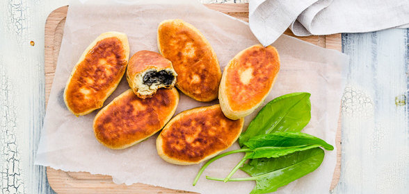 Пирожки с щавелем