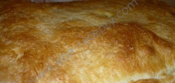 Пирог из слоеного теста