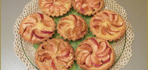 Тарталетки с ЯБЛОКАМИ