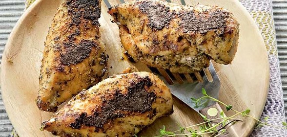 Черненые куриные грудки