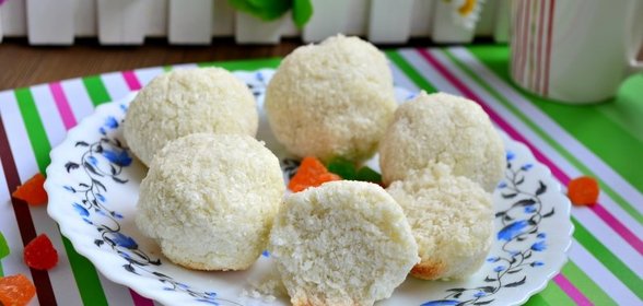 Печенье из кокосовой стружки в мультиварке