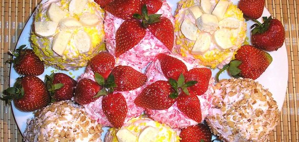 МИНИ-ТОРТИКИ ИЗ ЗЕФИРА