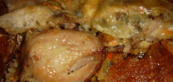 Ароматная курочка с 2 видами сыра,укутанная в лаваш