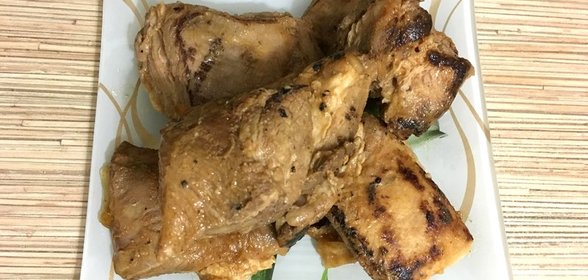 Свиные ребрышки в глазури