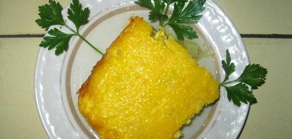 Запеканка из кабачков с сыром