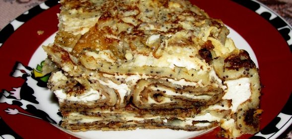 Маковые налистники с творогом (макавыя блiнцы :)...навеяно Масленицей