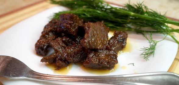 Говядина в кисло-сладком соусе