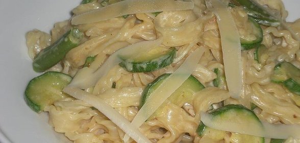 Mafaldine c цукини и сыроом