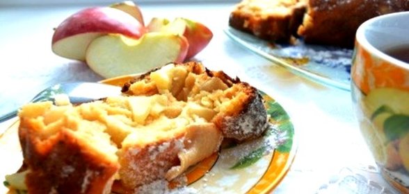 Кекс из творога и сметаны