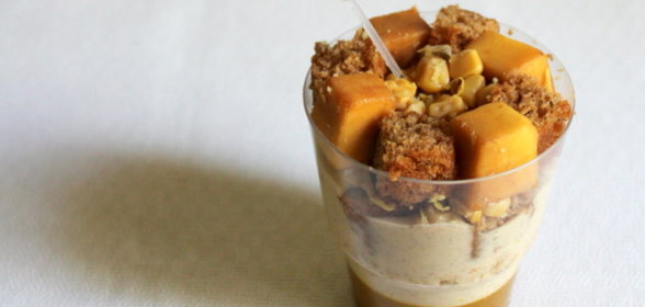 Манговый десерт от Адриано Зумбо