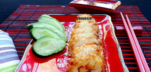 Рисовые зразы с рыбой по-тайски