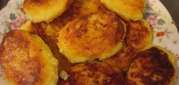 Картофельные котлеты с грибами