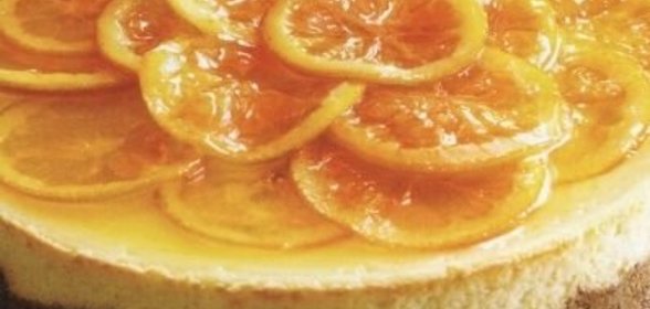 Чизкейк с апельсинами