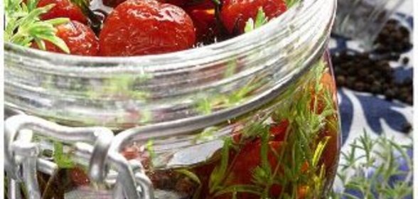 Карамелизованные помидоры черри