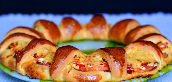 А-ля пицца Солнышко