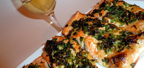 Форель в маринаде гремолата ( понравится даже тем, кто рыбу не очень любит)