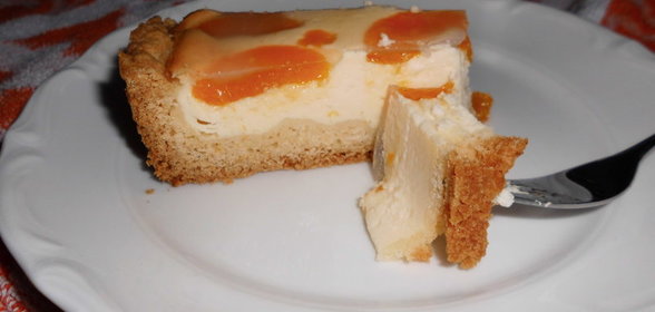 Торт творожный с мандаринамиНежный