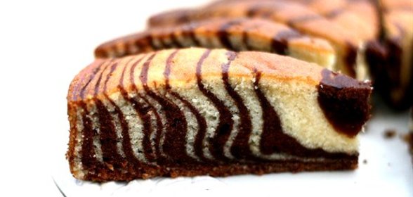 Пирог «Зебра»