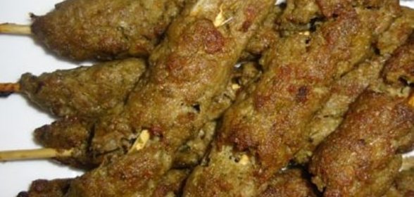 Люля-кебаб из фарша в духовке