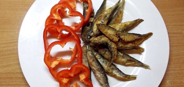 Жареная сельдь