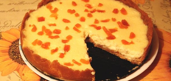 Чизкейк с маскарпоне и творогом