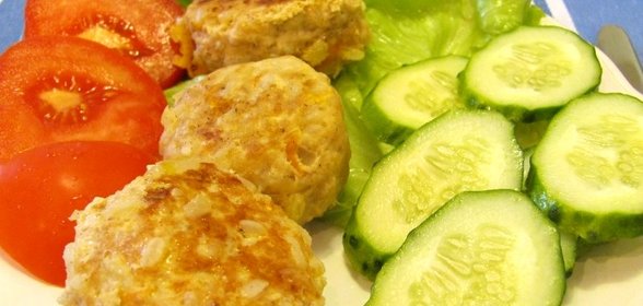 Тефтели с рисом и мясом