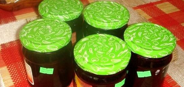 Черника протертая с сахаром