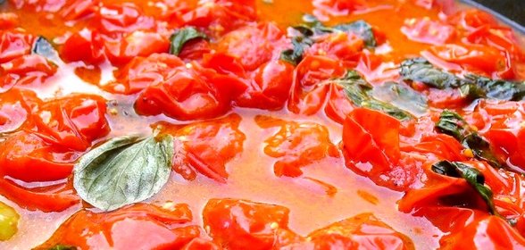 Соус из помидоров черри