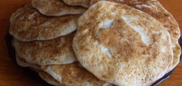 Сметанно-сырные блинцы