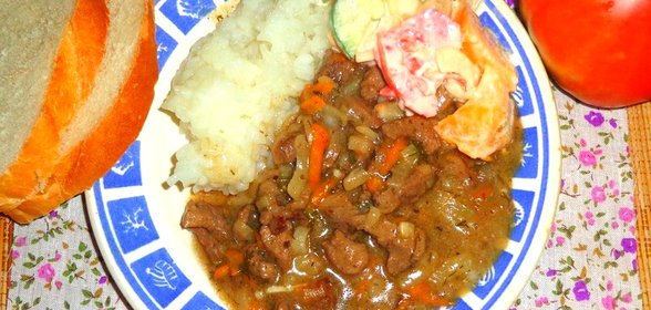 Гуляш из утки