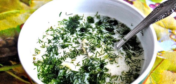 Рыбный суп с плавленым сыром