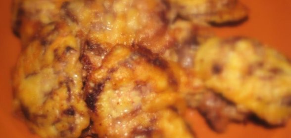 Сердечки индейки в топлёном молоке