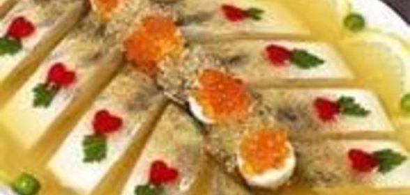 Заливное из судака