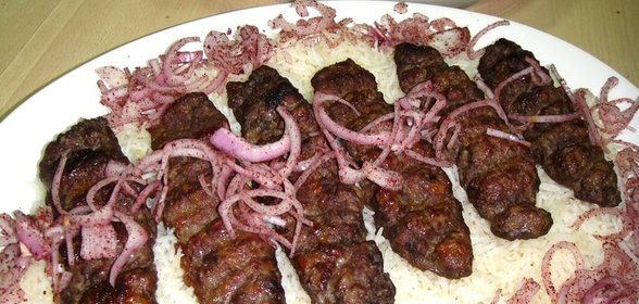 Люля-кебаб из мяса