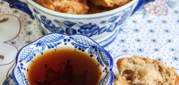 Кексы с яблоком