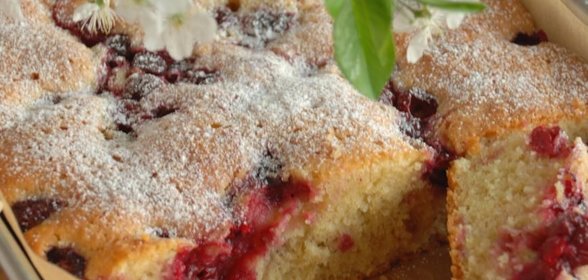 Вишневый пирог