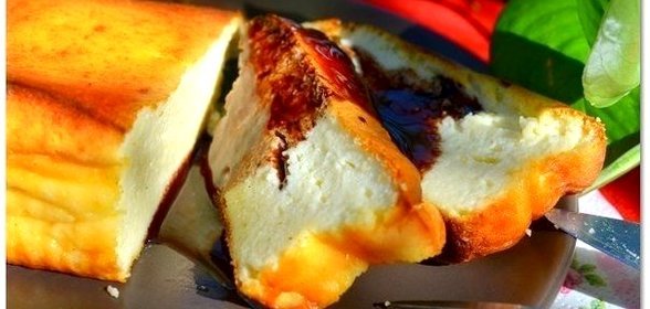 Творожная запеканка без муки и манки