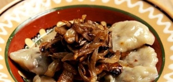 Вареники с фасолью