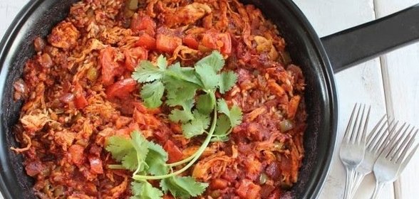 Паэлья с курицей