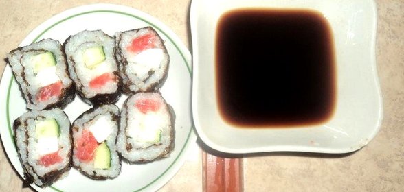 Классические роллы с сыром