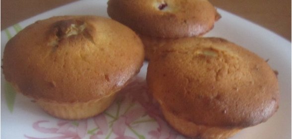 Творожные кексы с разными начинками