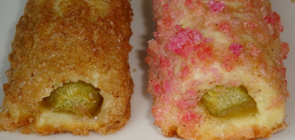 Печенье с ревенем, симпатично-просто-вкусное