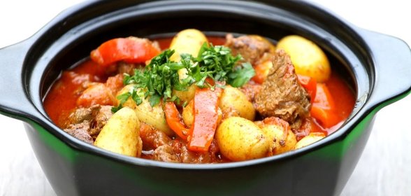Гуляш с болгарским перцем