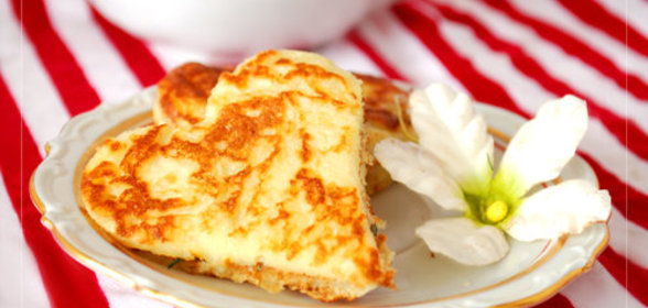 Оладьи с сыром для любимых