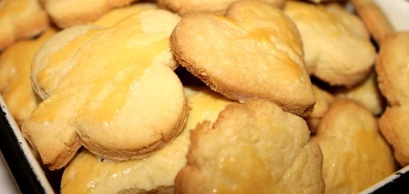Домашнее песочное печенье