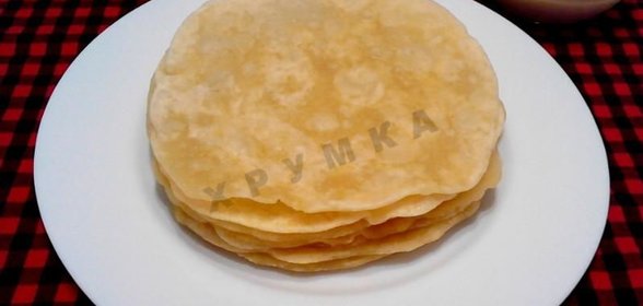 Казахский шелпек - лепешки