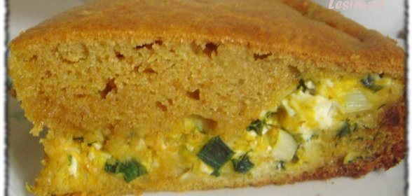 Кукурузный пирог с тыквой
