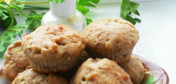 Закусочные пшенично-ржаные маффины с луком