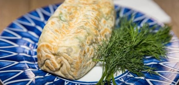 Пишлок-гумма с сыром и зеленью